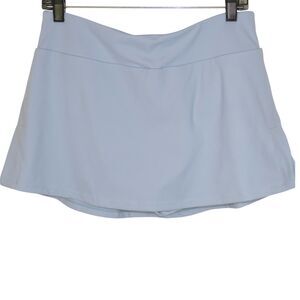 Halara Light Blue Side Slit Active Mini Skort Size Large